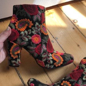 Mia Shoes Shoes - MIA embroidered booties Mia Shoes Shoes - MIA embroidered booties